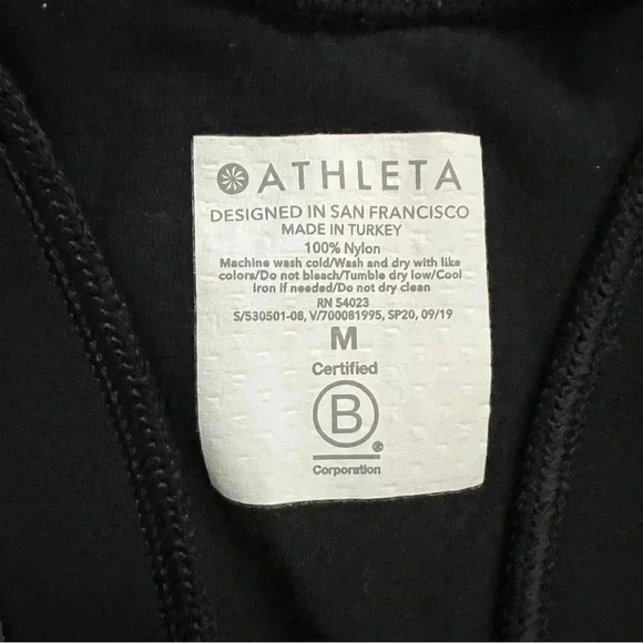 ATHLETA Momentum Seamless Tank Top Women’s Size Medium Black #530501 $59 Active - Picture 10 of 15